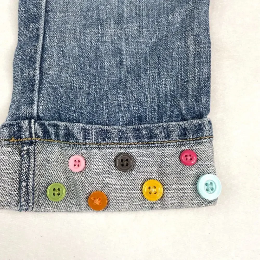 Gymboree Button Cuff Jeans Size 18-24 months